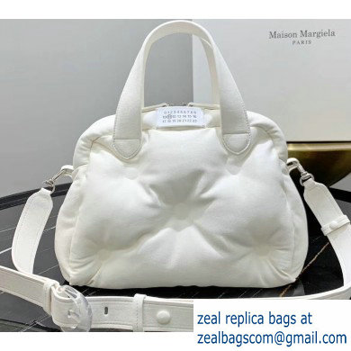 Maison Margiela 5AC Glam Slam Medium Top Handle Bag White