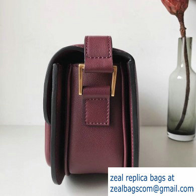 Valentino Supervee Calfskin Crossbody Large Bag Burgundy 2020 - Click Image to Close