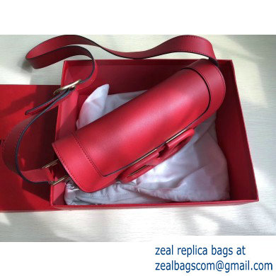Valentino Supervee Calfskin Crossbody Large Bag Red 2020