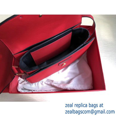 Valentino Supervee Calfskin Crossbody Large Bag Red 2020