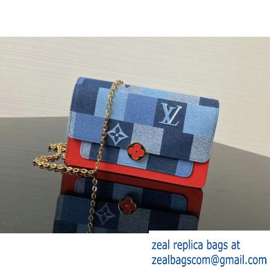 louis vuitton monogram denim chain bag 2020 - Click Image to Close