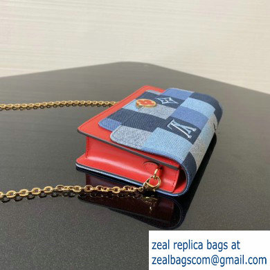 louis vuitton monogram denim chain bag 2020 - Click Image to Close