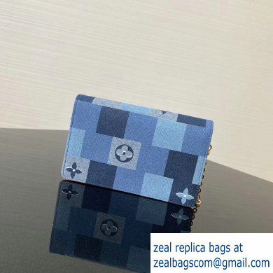 louis vuitton monogram denim chain bag 2020