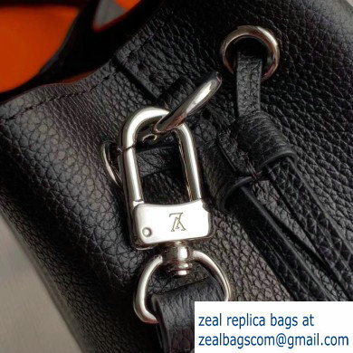 louis vuitton nano lockme bucket bag m68709 black