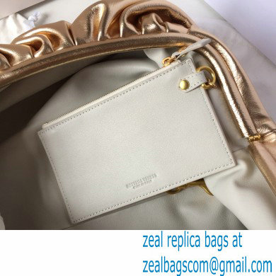 Bottega Veneta Frame Pouch Clutch large Bag with Strap In Butter Calf metallic gold 2020 - Click Image to Close