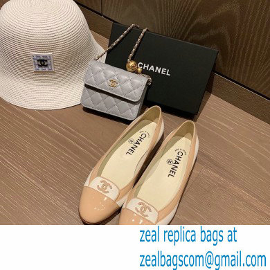 Chanel Coco Vintage Ballerina Flats Top Quality Nude Pink 2020