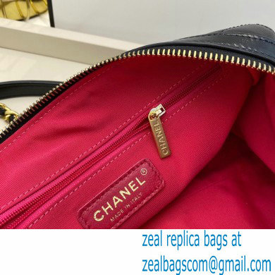 Chanel Grained Calfskin Bowling Bag AS1897 Black 2020