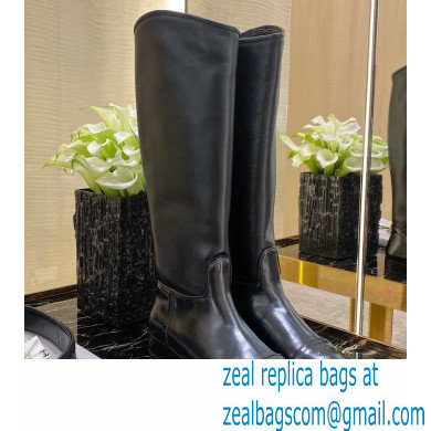 Chanel Top Quality Calfskin High Boots G35099 Black 2020