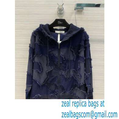 Dior Reversible Zipped Cardigan with Hood 2020 - Click Image to Close