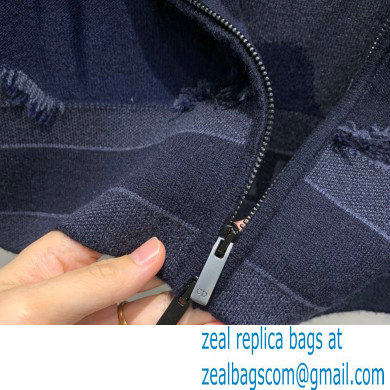 Dior Reversible Zipped Cardigan with Hood 2020 - Click Image to Close