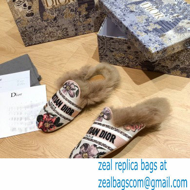 Dior Shearling Fur Slippers 03 2020 - Click Image to Close