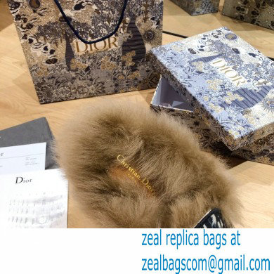 Dior Shearling Fur Slippers 06 2020 - Click Image to Close