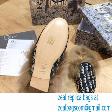 Dior Shearling Fur Slippers 06 2020