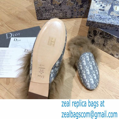 Dior Shearling Fur Slippers 07 2020