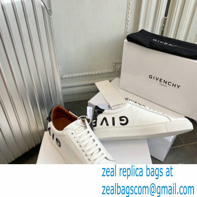 Givenchy URBAN STREET sneakers white/black patent - Click Image to Close