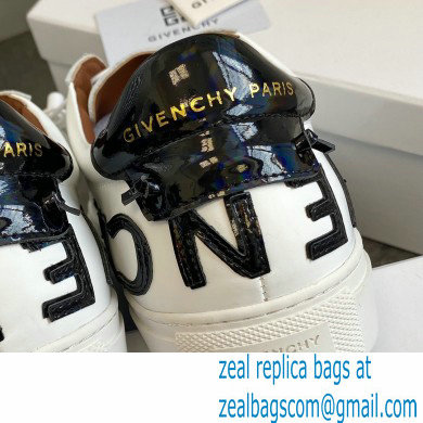 Givenchy URBAN STREET sneakers white/black patent