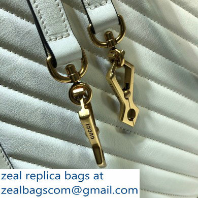 Gucci GG Marmont Medium Tote Bag 627332 White 2020