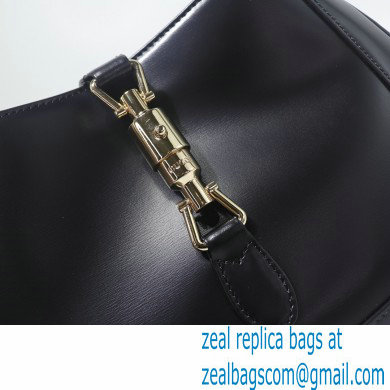 Gucci Jackie 1961 Small Hobo Bag 636706 Leather Black 2020 - Click Image to Close