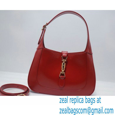 Gucci Jackie 1961 Small Hobo Bag 636706 Leather Red 2020