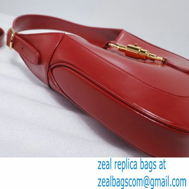 Gucci Jackie 1961 Small Hobo Bag 636706 Leather Red 2020 - Click Image to Close