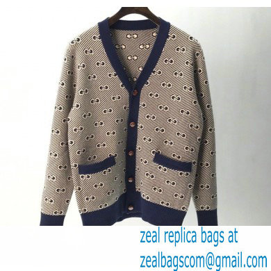 Gucci Stripe GG Logo Cardigan 2020