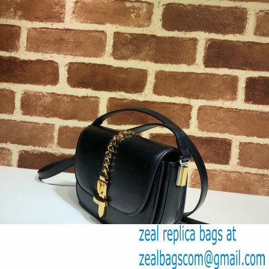 Gucci Sylvie 1969 Mini Shoulder Bag 615965 Black 2020