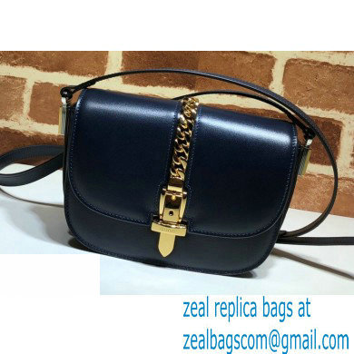 Gucci Sylvie 1969 Mini Shoulder Bag 615965 Blue 2020 - Click Image to Close