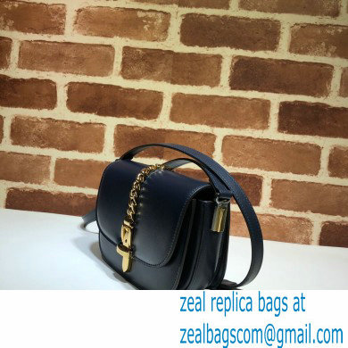 Gucci Sylvie 1969 Mini Shoulder Bag 615965 Blue 2020