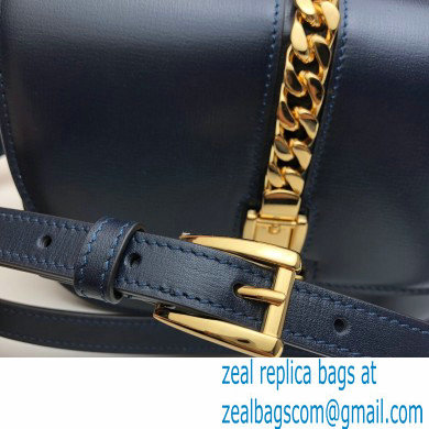 Gucci Sylvie 1969 Mini Shoulder Bag 615965 Blue 2020