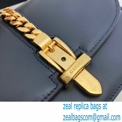 Gucci Sylvie 1969 Mini Shoulder Bag 615965 Blue 2020