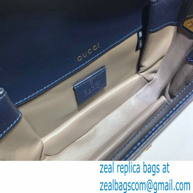 Gucci Sylvie 1969 Mini Shoulder Bag 615965 Blue 2020