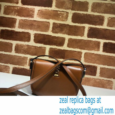 Gucci Sylvie 1969 Mini Shoulder Bag 615965 Brown 2020