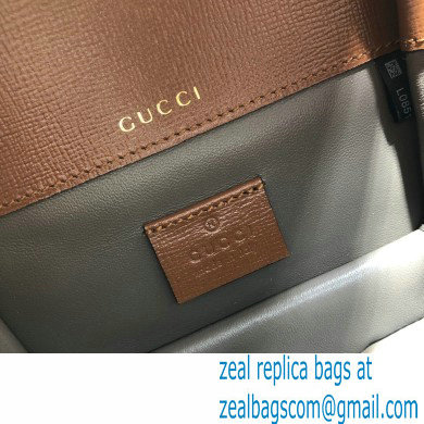 Gucci Sylvie 1969 Mini Shoulder Bag 615965 Brown 2020 - Click Image to Close