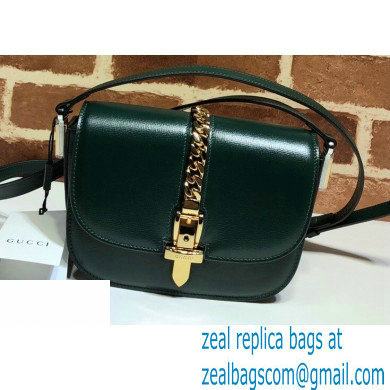 Gucci Sylvie 1969 Mini Shoulder Bag 615965 Green 2020