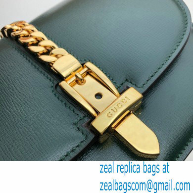 Gucci Sylvie 1969 Mini Shoulder Bag 615965 Green 2020