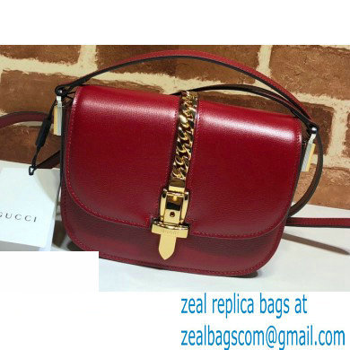 Gucci Sylvie 1969 Mini Shoulder Bag 615965 Red 2020