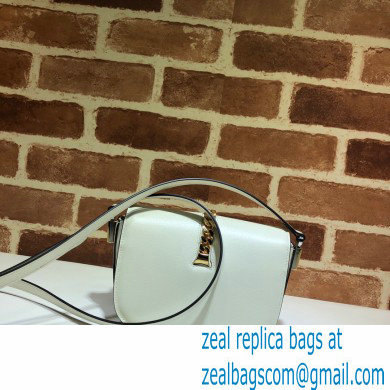 Gucci Sylvie 1969 Mini Shoulder Bag 615965 White 2020