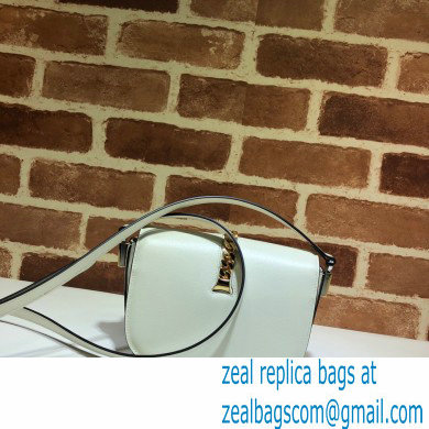 Gucci Sylvie 1969 Mini Shoulder Bag 615965 White 2020 - Click Image to Close