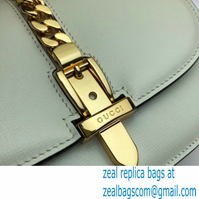 Gucci Sylvie 1969 Mini Shoulder Bag 615965 White 2020 - Click Image to Close