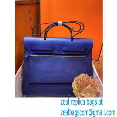 Hermes Herbag Zip 39 Bag in Original Qualityroyal blue