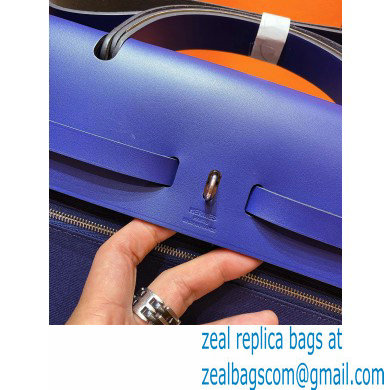 Hermes Herbag Zip 39 Bag in Original Qualityroyal blue - Click Image to Close