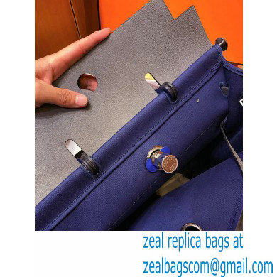 Hermes Herbag Zip 39 Bag in Original Qualityroyal blue - Click Image to Close