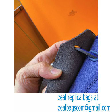 Hermes Herbag Zip 39 Bag in Original Qualityroyal blue