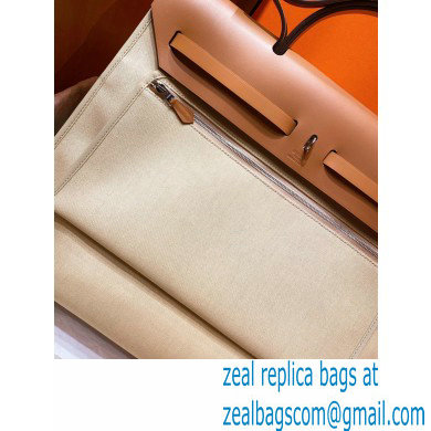 Hermes Herbag Zip 39 Bag in Original Quality Creamy - Click Image to Close