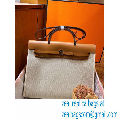 Hermes Herbag Zip 39 Bag in Original Quality beige