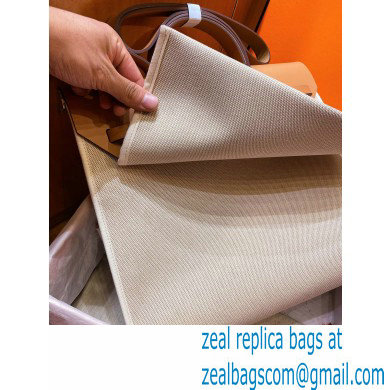 Hermes Herbag Zip 39 Bag in Original Quality beige - Click Image to Close