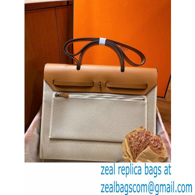 Hermes Herbag Zip 39 Bag in Original Quality beige - Click Image to Close