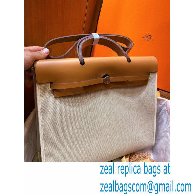 Hermes Herbag Zip 39 Bag in Original Quality beige