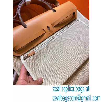 Hermes Herbag Zip 39 Bag in Original Quality beige - Click Image to Close