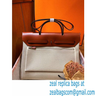 Hermes Herbag Zip 39 Bag in Original Quality burgundy